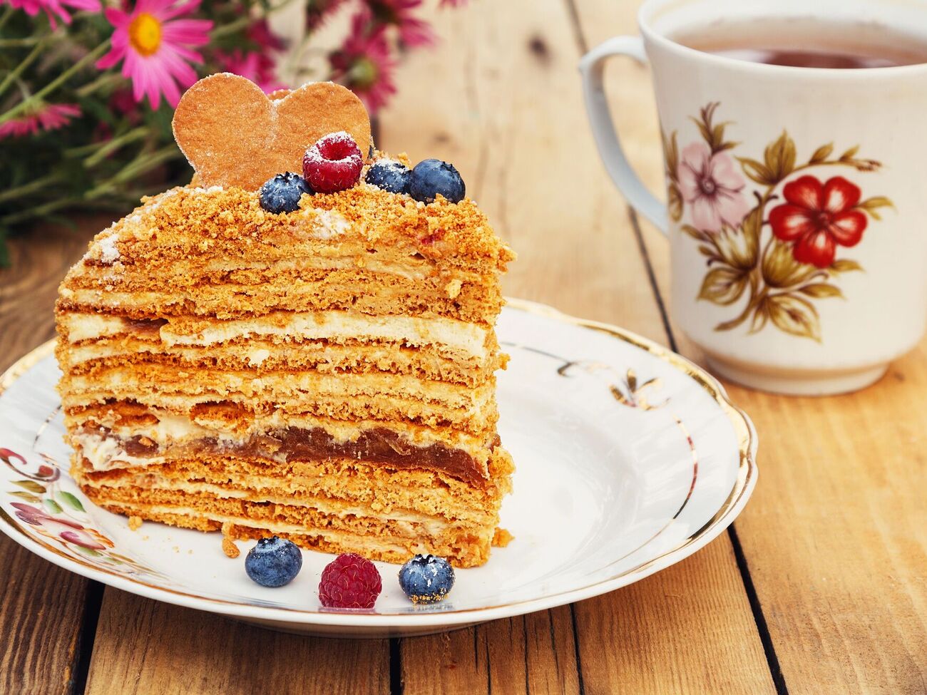 Этот торт не требует раскатки коржей