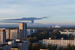 Влада стверджує, що пожежа не пов'язана з атакою БПЛА