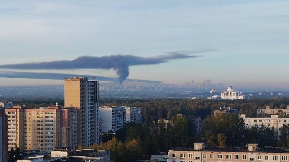 Влада стверджує, що пожежа не пов'язана з атакою БПЛА