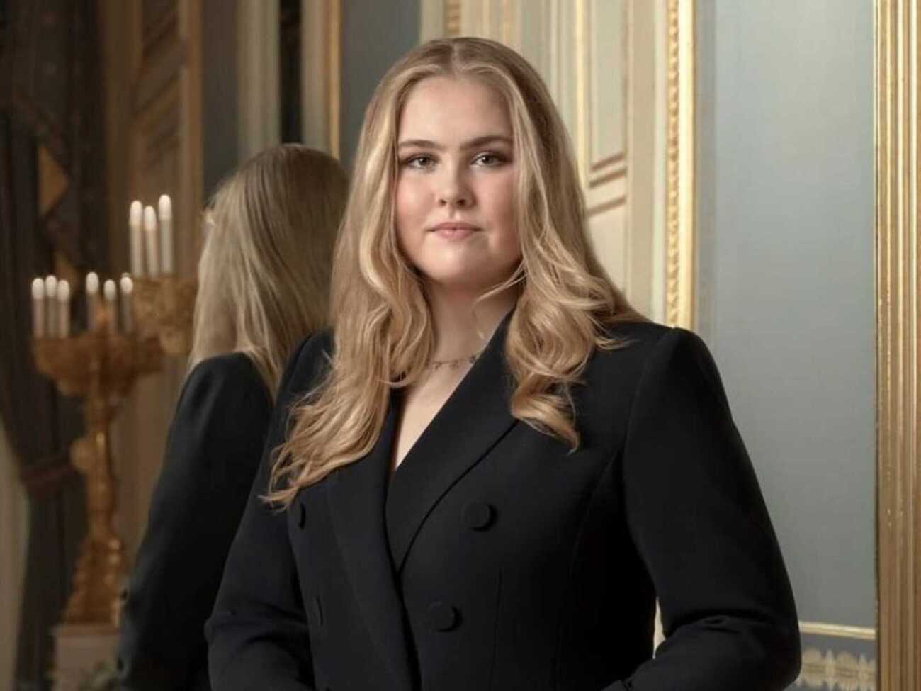 Принцесса Катарина-Амалия получила звание матроса третьего класса в Королевском флоте