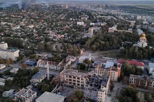 Купянск на данный момент почти разрушен