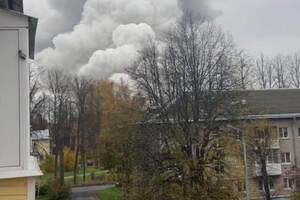 Над испытательным центром "Роскосмоса" поднялся столб белого дыма