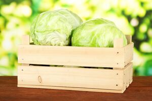 Для хранения капусту нужно сначала завернуть в бумажные полотенца, а затем замотать пищевой пленкой