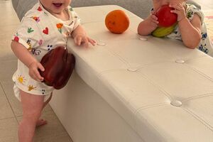 В декабре дочерям Глинской исполнится год