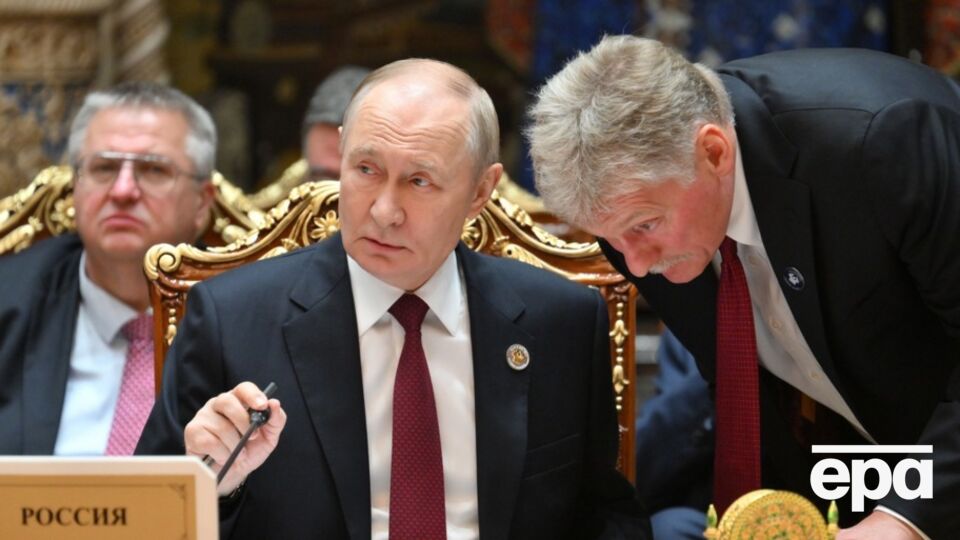 По словам Пескова (на фото справа), запуск Tomahawk потребует участия американских специалистов