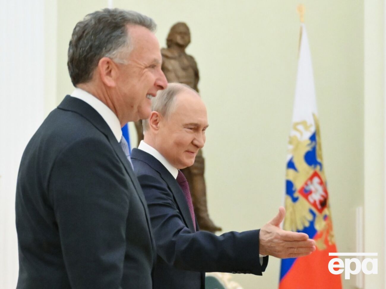 Трамп наголосив, що зустріч Віткоффа з главою Кремля тривала п'ять годин