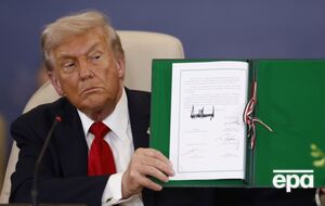 Підписання угоди про припинення вогню в Газі Трамп назвав історичним моментом для всього світу