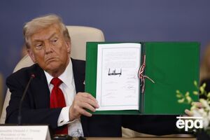 Підписання угоди про припинення вогню в Газі Трамп назвав історичним моментом для всього світу