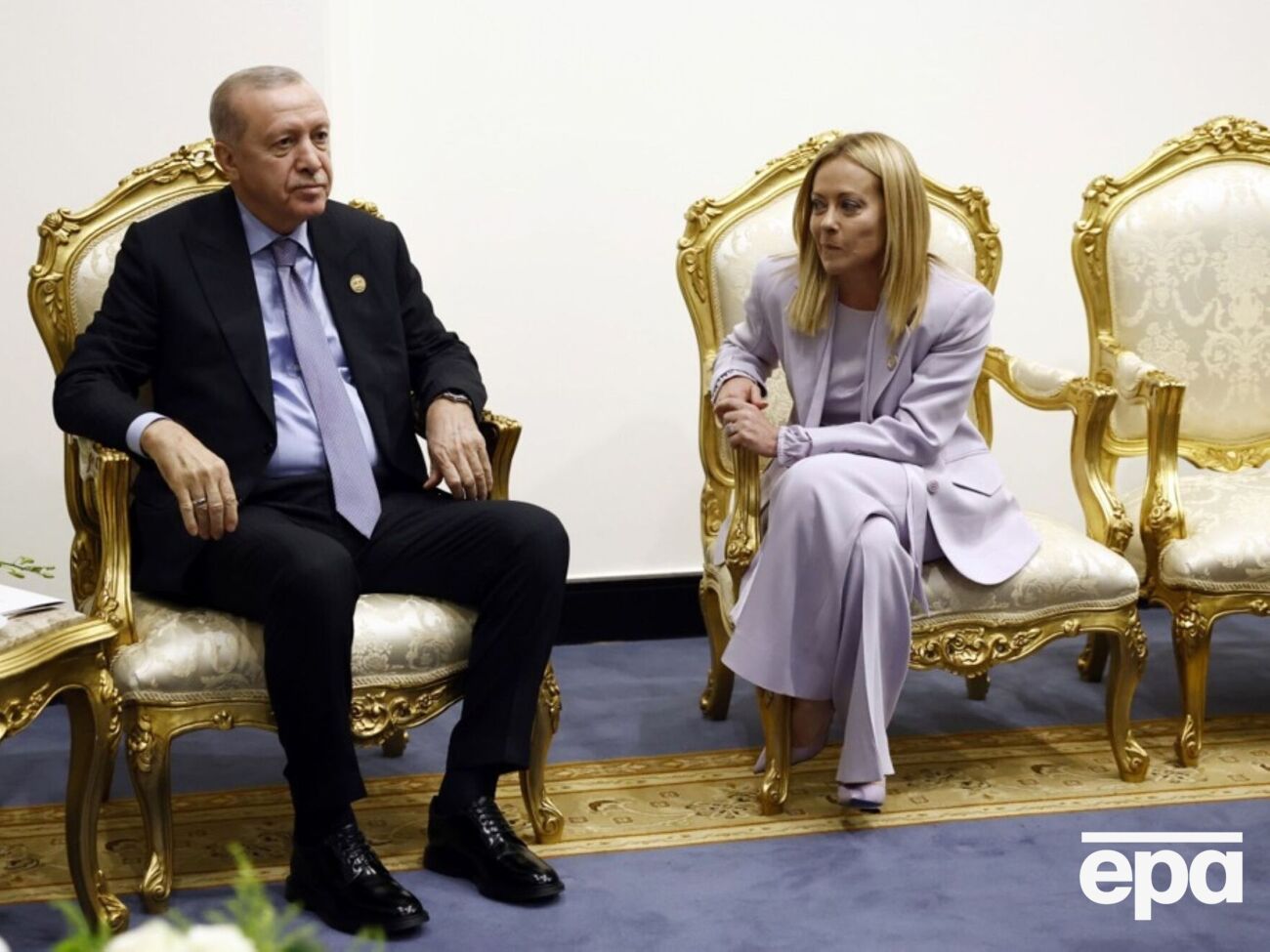 Мелоні – Ердогану: Я знаю, я знаю. Не хочу нікого вбити