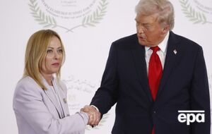Трамп заявив, що вважає Мелоні красивою жінкою