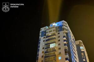 Последствия массированного удара по Харькову российскими дронами-камикадзе "Герань-2" 5 июня 2025 года