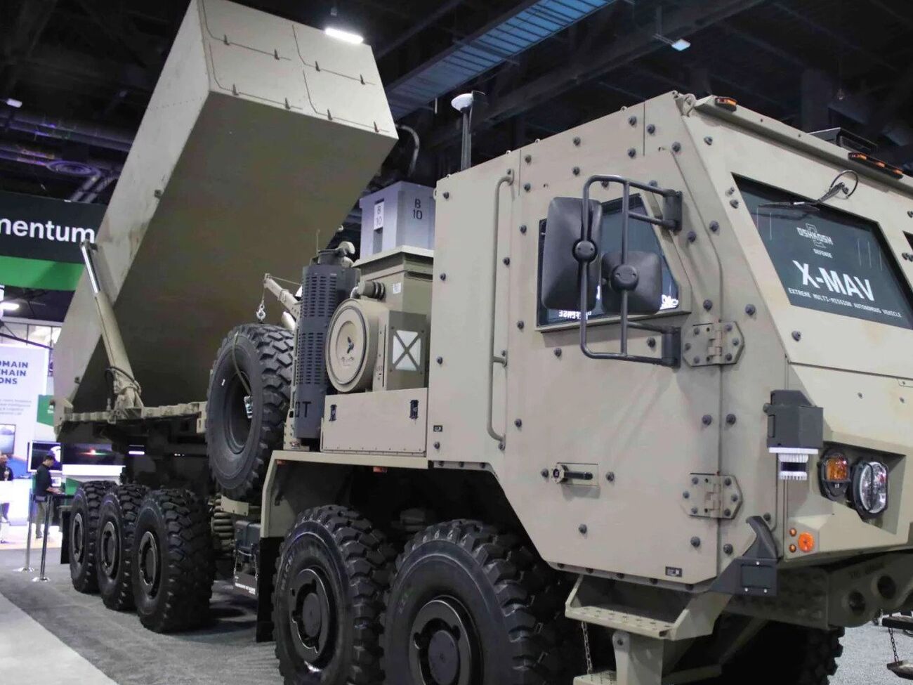 Установка предназначена для четырех Tomahawk