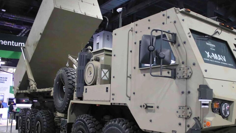 Установка предназначена для четырех Tomahawk