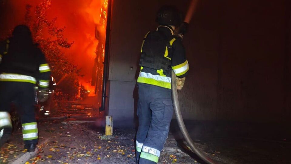 Россия обстреляла энергетическую, транспортную и промышленную инфраструктуру Днепропетровской области