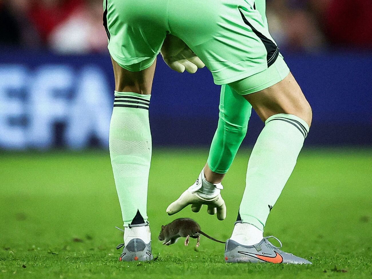 Інцидент стався під час другого тайму