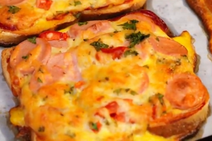 Запікайте бутерброди 20 хвилин при 180 °С