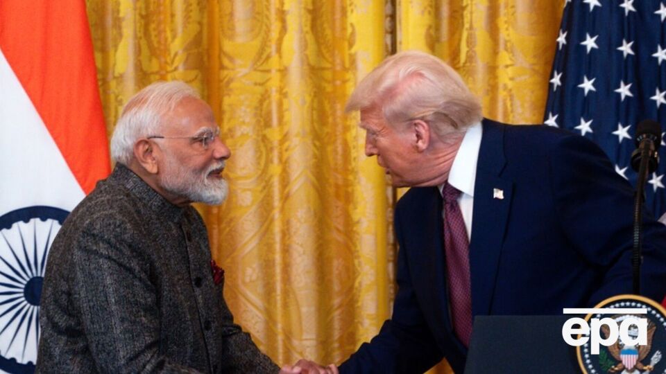 Трамп про відмову Моді купувати російську нафту: Тепер мені потрібно добитися, щоб те саме зробив і Китай