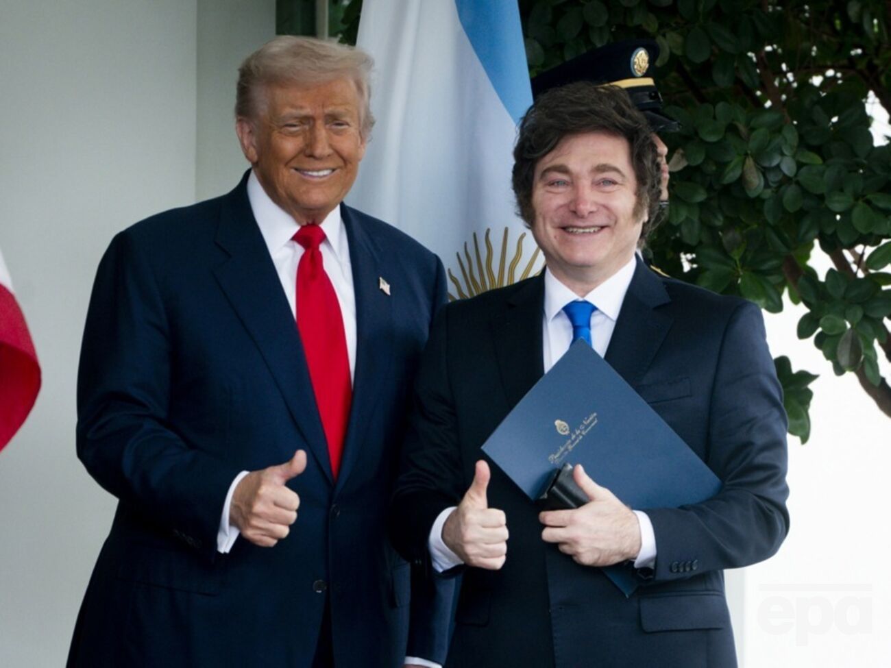 Заяви Трампа розізлили опонентів Мілея