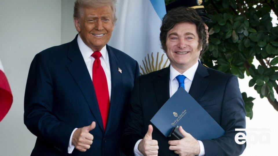 Заяви Трампа розізлили опонентів Мілея