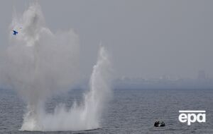 Найденную в море мину обезвредили