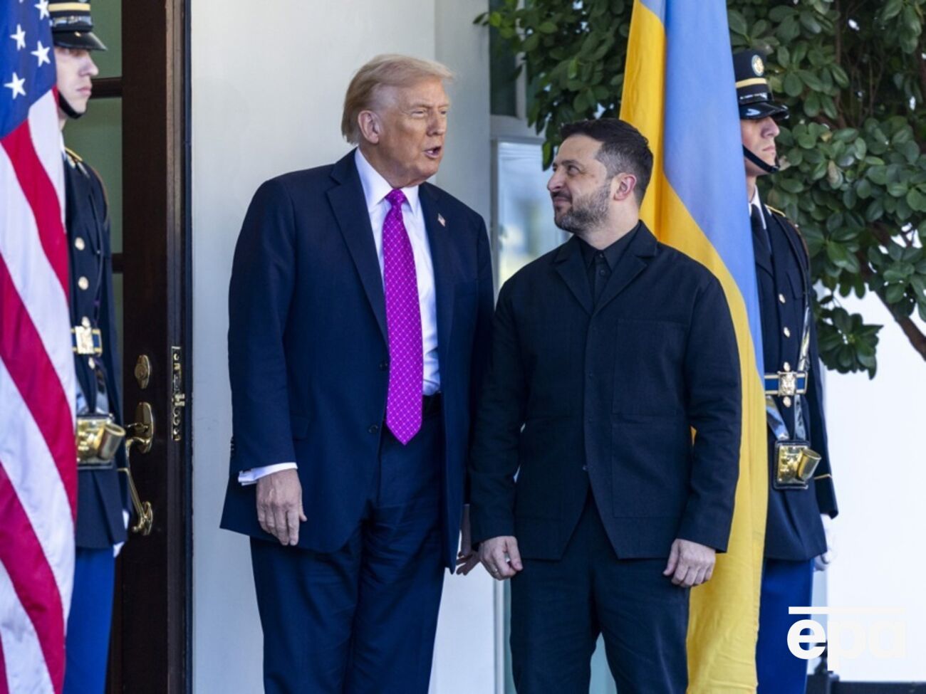 В Україні виробляють дуже добрі дрони, зазначив Трамп на пресконференції із Зеленським