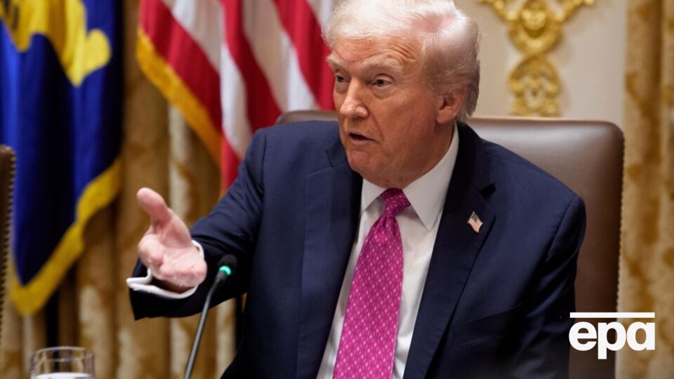 Трамп закликав РФ і Україну до припинення вогню