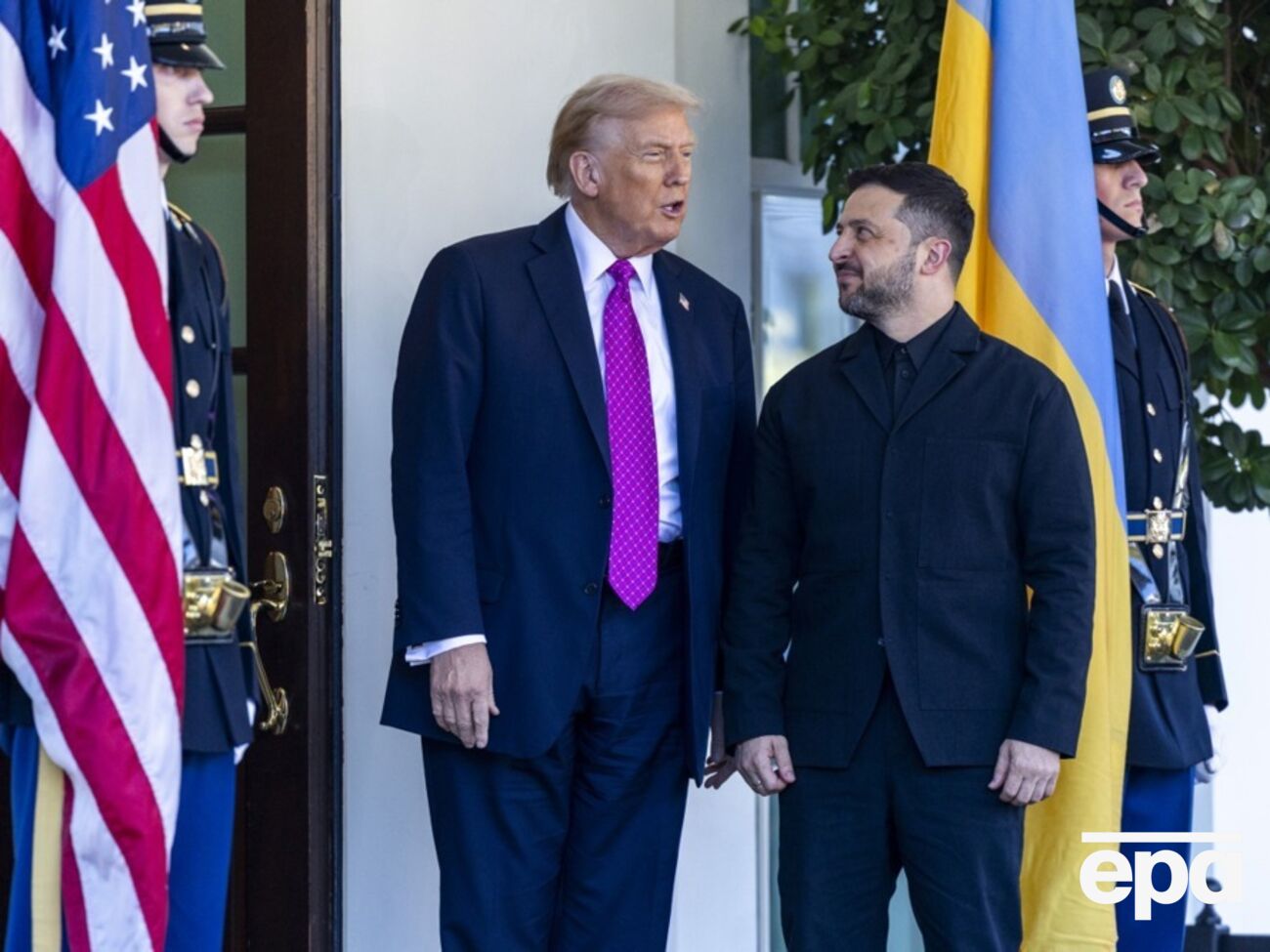 Трамп і Зеленський поспілкувалися в Білому домі