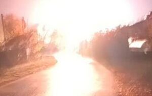 В ночь с 17-го на 18 октября была атакована подстанция в Вешкайме Ульяновской области РФ