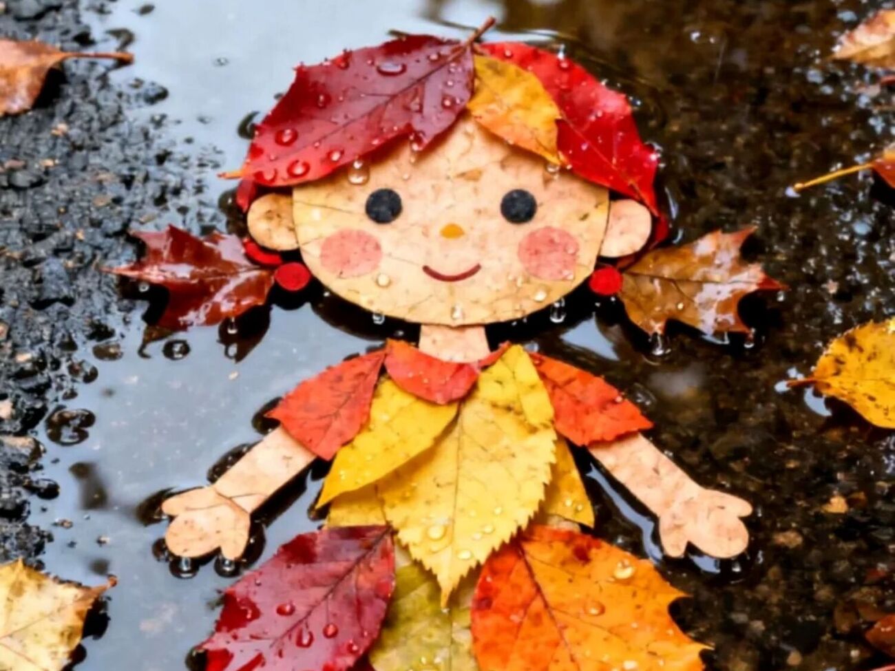 Чтобы создать осеннюю поделку, кроме природных материалов, понадобится немного воображения