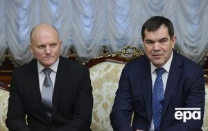 Как отметил шеф КГБ (на фото слева), в Беларуси считают, что "нужно встречаться"