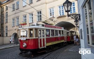 Из-за отключения света в Праге остановилось движение трамваев