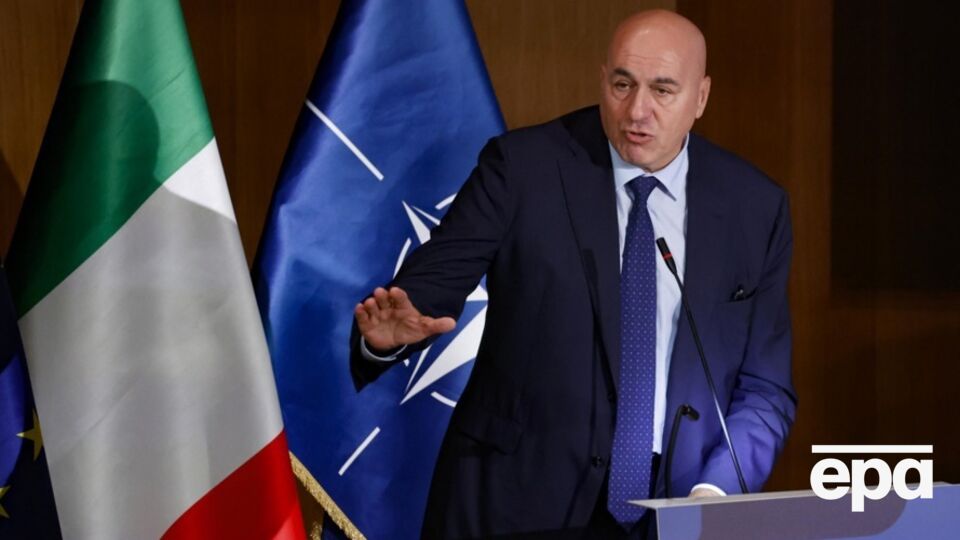 Крозетто выступил с инициативой относительно участия Италии в PURL во время встречи министров обороны стран – членов НАТО, сообщили СМИ