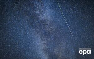 С Земли можно увидеть яркий меторитный дождь