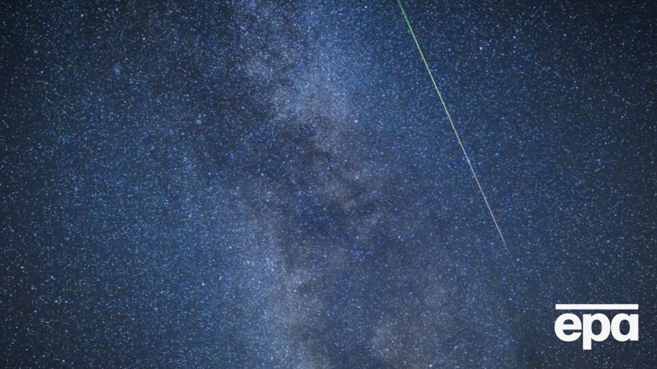 С Земли можно увидеть яркий меторитный дождь