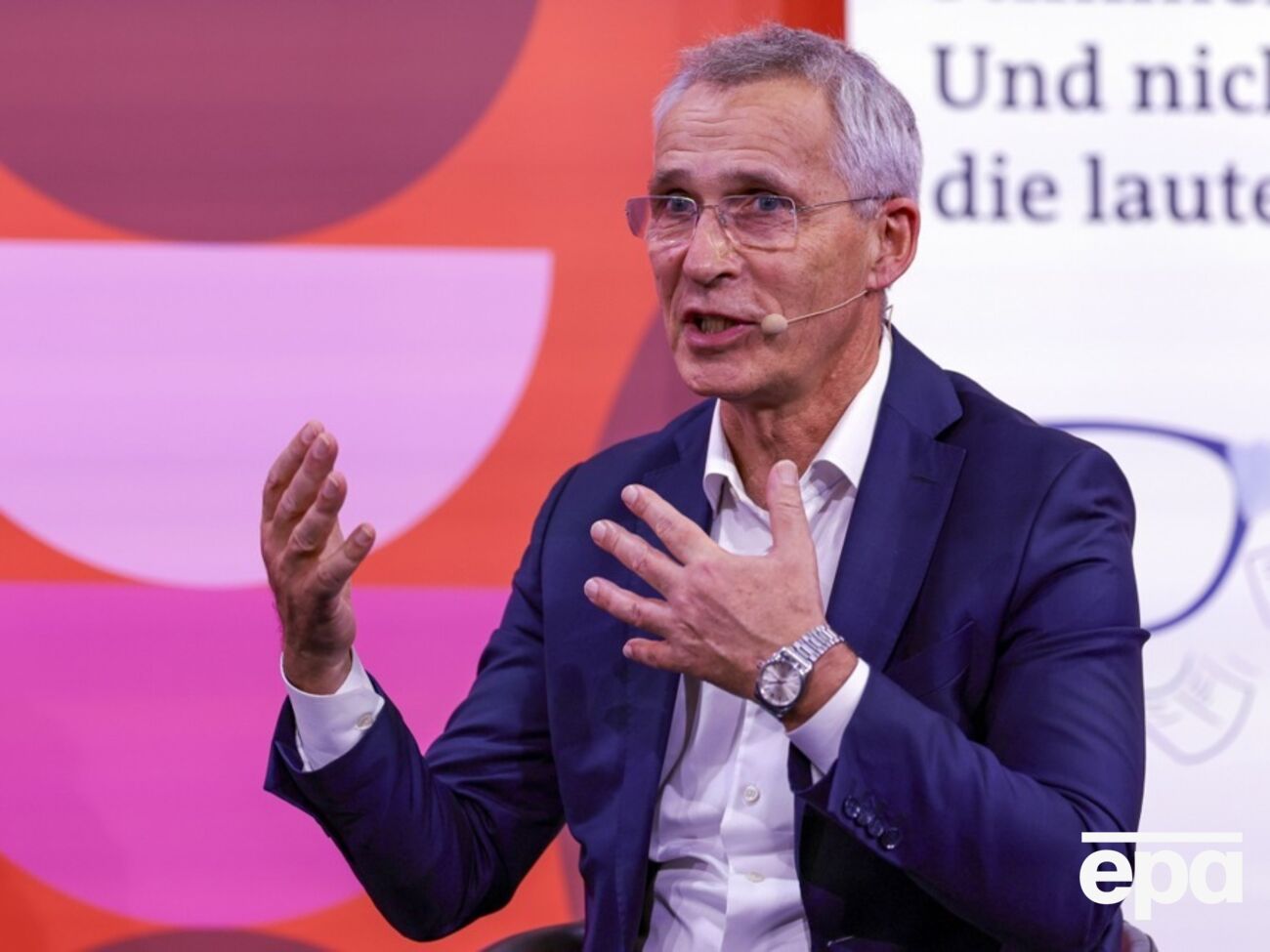 Столтенберг вважає, що зупинити Путіна можуть тільки сила і його впевненість у тому, що РФ не переможе в бойових діях