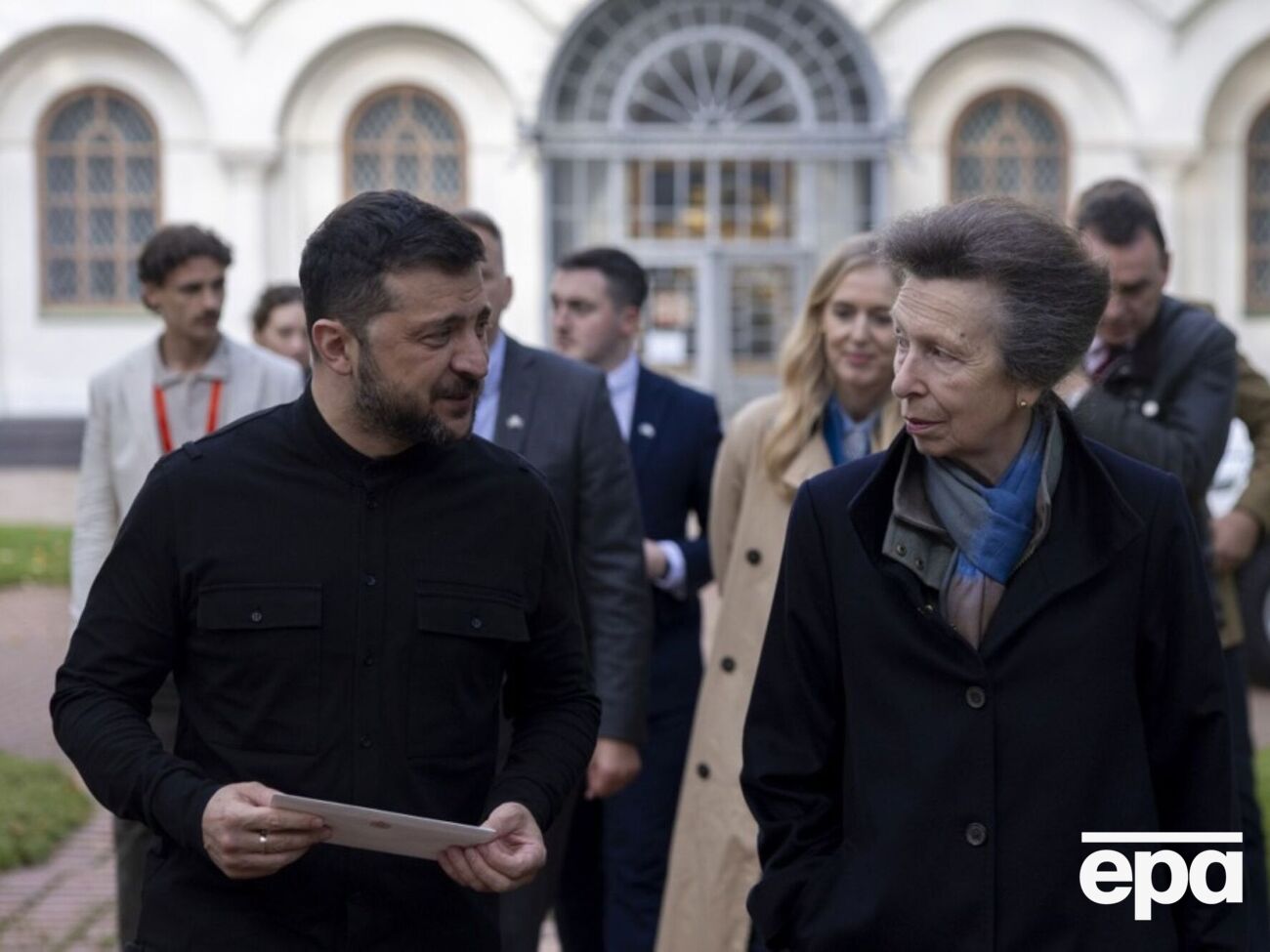 Принцеса Анна в Києві зустрічалася із Зеленським