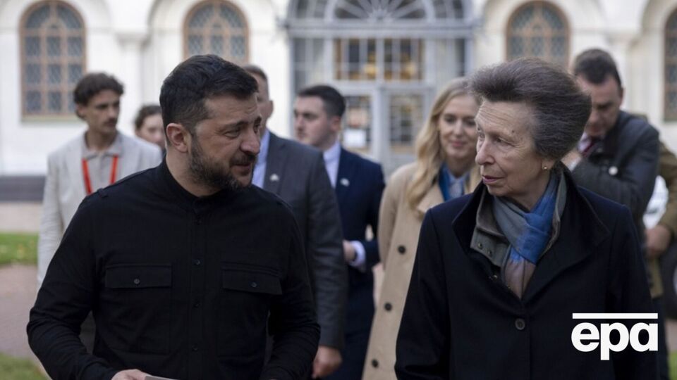 Принцесса Анна в Киеве встречалась с Зеленским