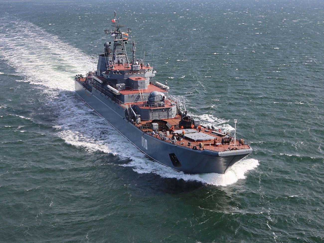 Корабль был построен в Польше