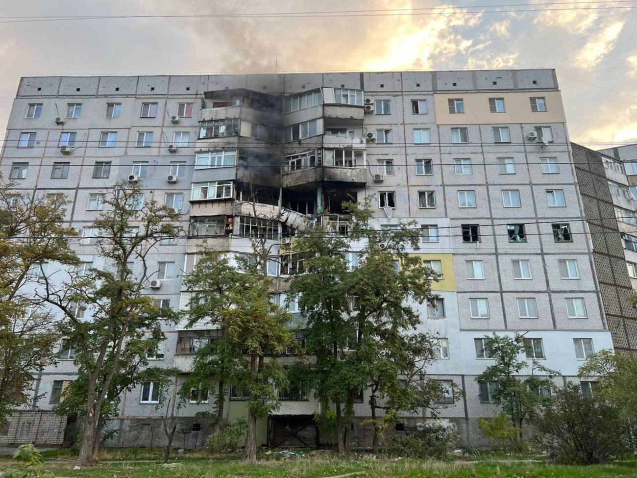 РФ ударила по Корабельному району Херсона вранці 24 жовтня