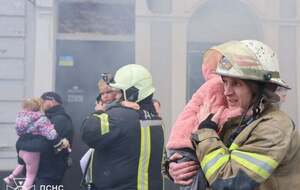 У момент влучання дронами в дитячий садок Харкова діти перебували в укритті