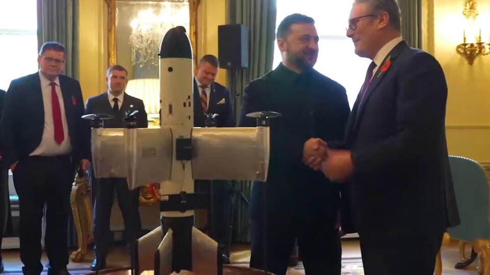 Великобритания и Украина будут совместно владеть интеллектуальной собственностью на дроны