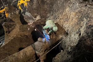 Во время ремонта магистрального водопровода произошло несколько аварий
