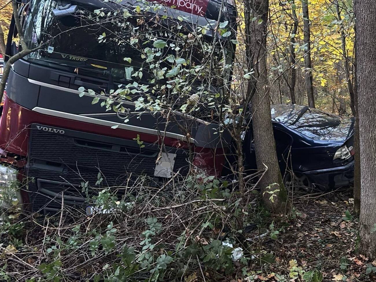 Водій легкового автомобіля вижив