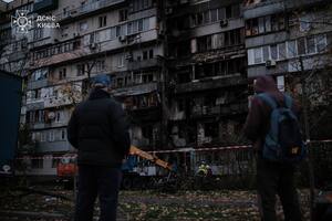 Приблизительно в 2.00 26 октября РФ атаковала Киев с применением ударных БПЛА