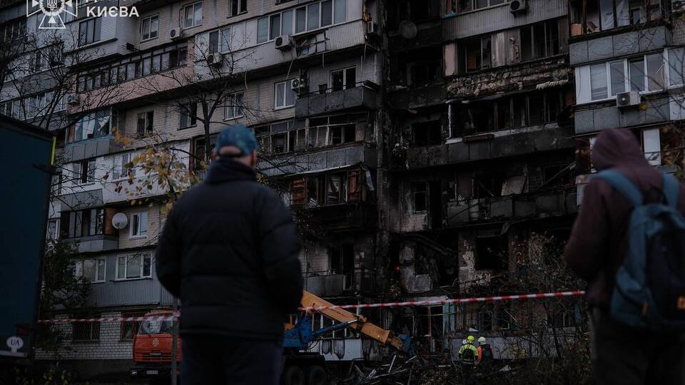 Приблизительно в 2.00 26 октября РФ атаковала Киев с применением ударных БПЛА