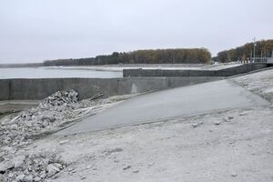 Повреждение плотины Белгородского водохранилища в РФ признали власти региона