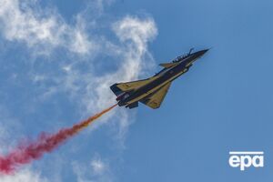 Серед піднятої китайцями авіації були винищувачі J-10
