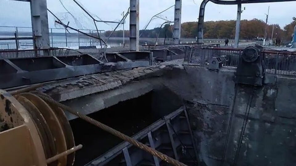 Вода из Белгородского водохранилища подтапливает оккупантов