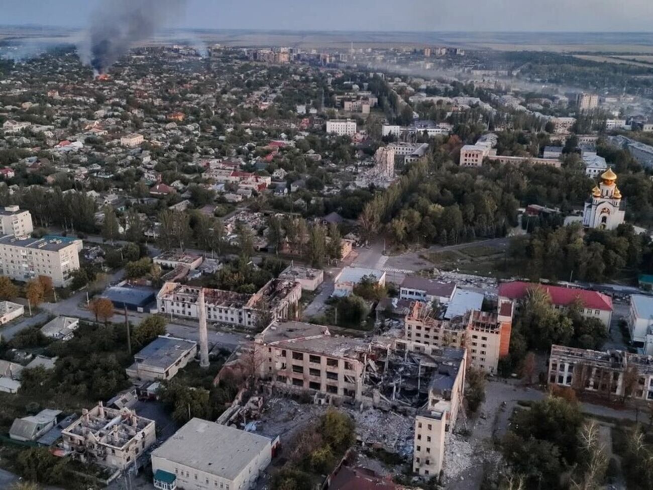 За даними ЗСУ, окупанти перебувають у північній частині Куп'янська