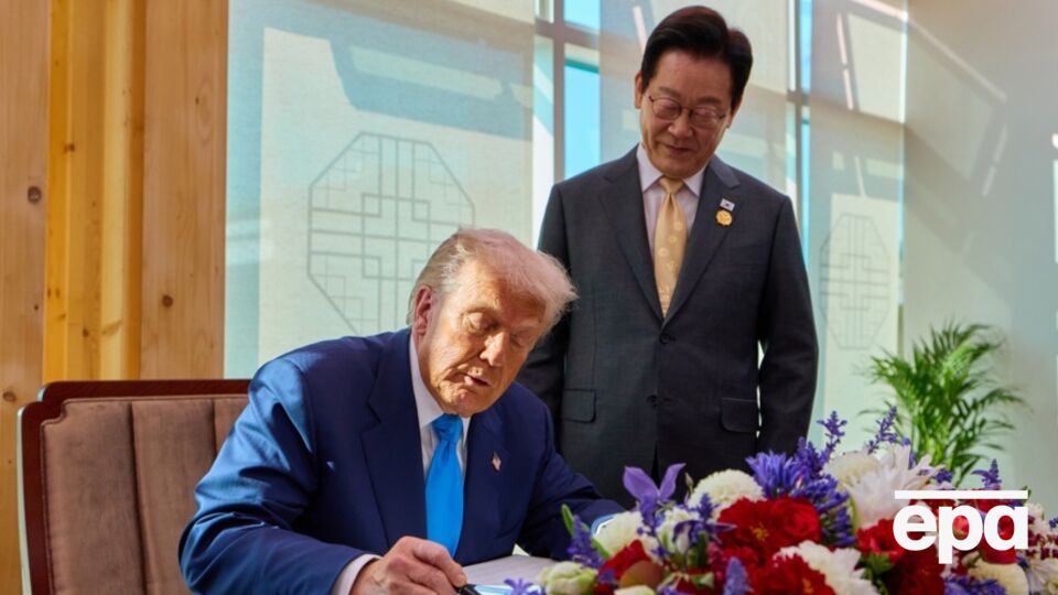 Трамп посетил Южную Корею